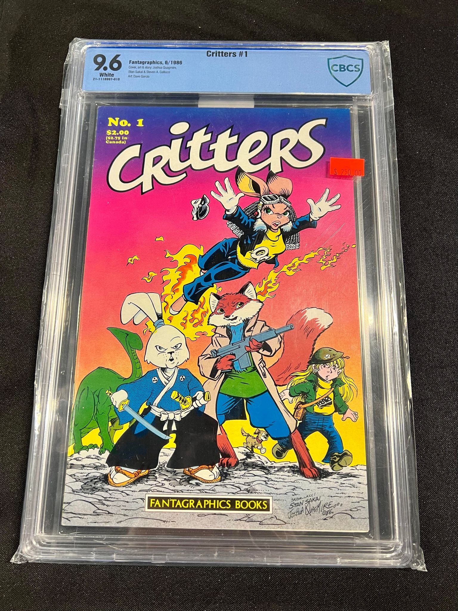 Critters #1 retailer comic book