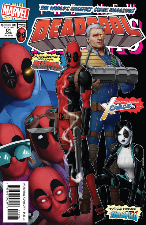 DEADPOOL #1 UNKNOWN COMIC BOOKS JTC NEWS STAND 6/6/2018